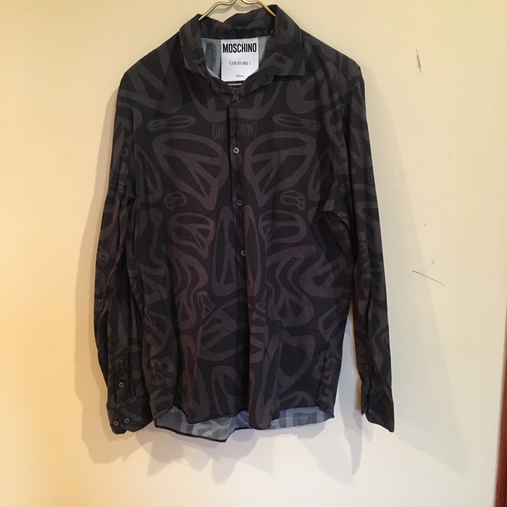 Men’s moschino casual button down